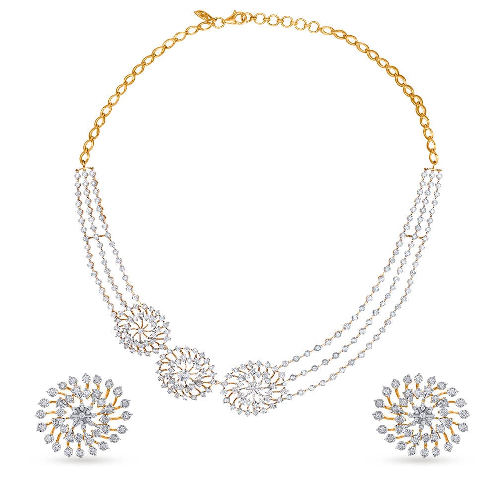 Buy white on sale gold necklace online