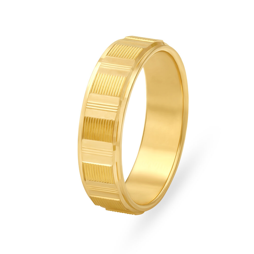 Gold challa top ring with price