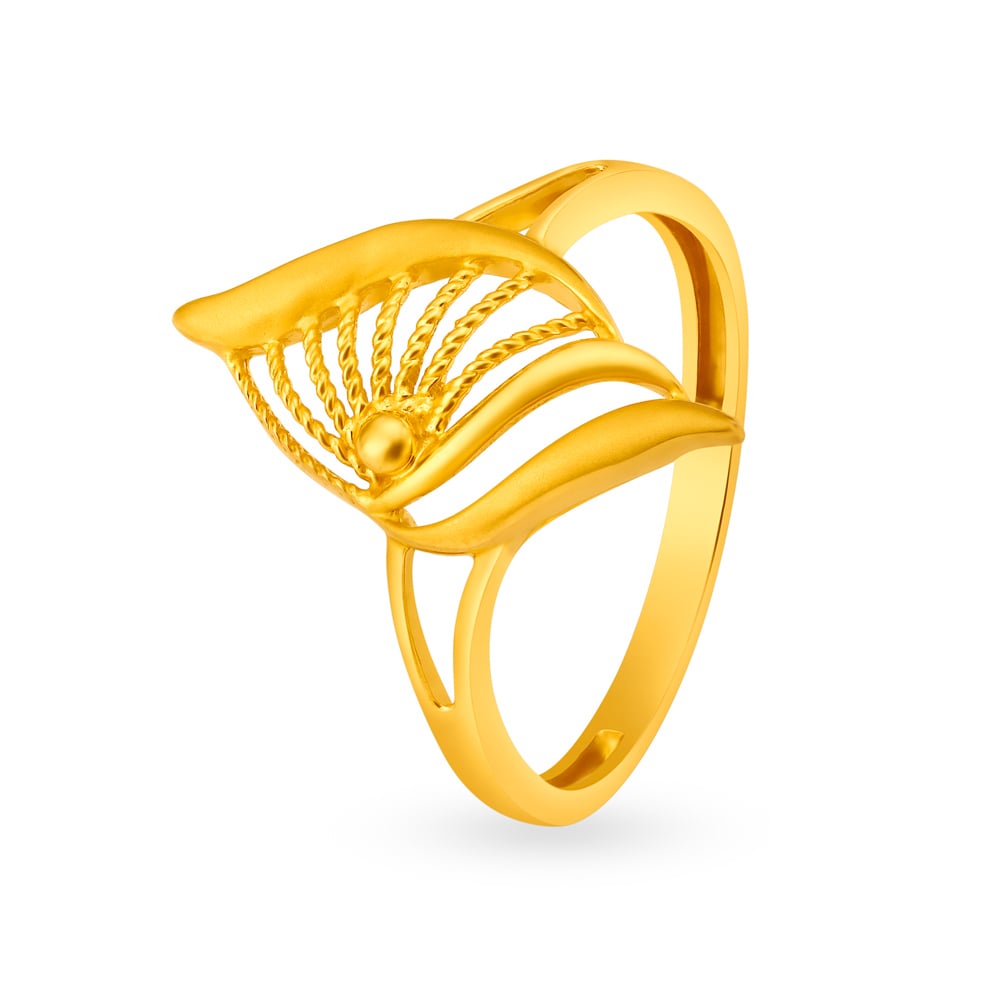 Fancy gold finger rings discount